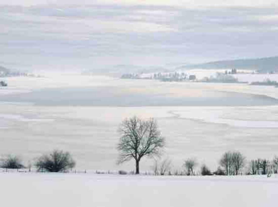La Parenthese Vue Lac Les Grangettes Exterior photo