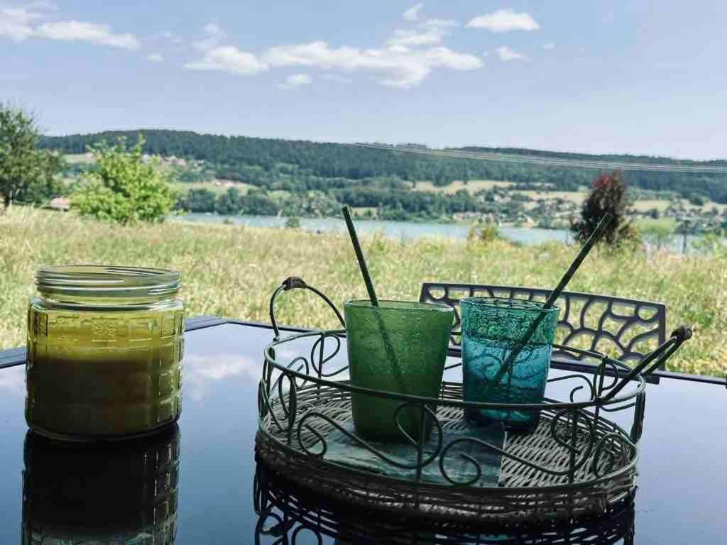 La Parenthese Vue Lac Les Grangettes Exterior photo